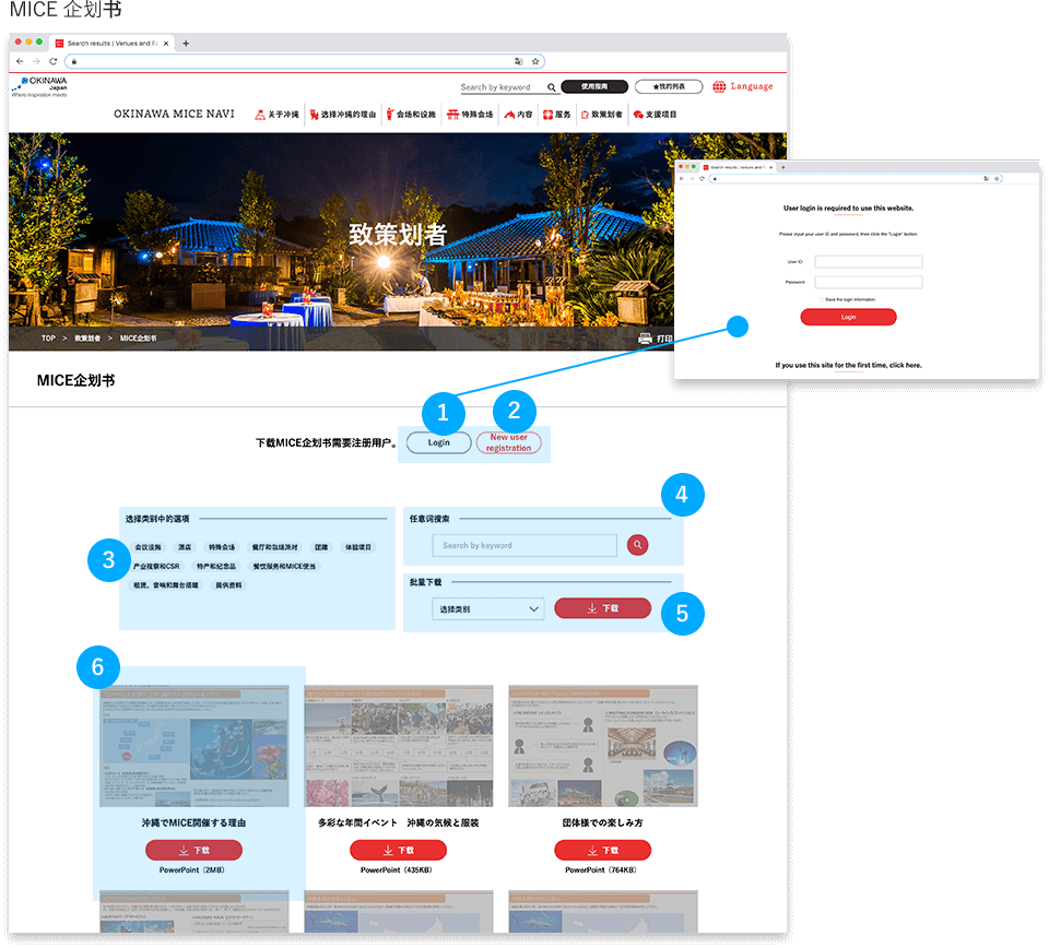 企划书 | MICE企画書ページ