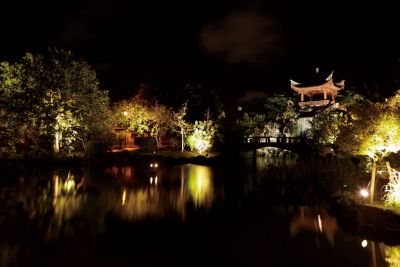 福州園　ライトアップ1