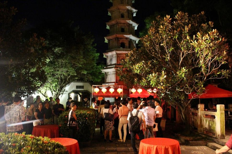 福州園　ライトアップ3