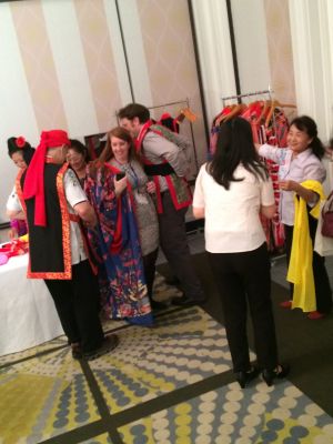 流装一番屋　着付け様子7