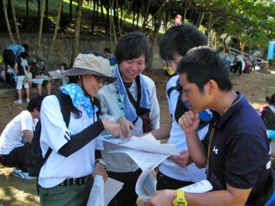 がじゅまる自然学校　ロゲイニング1