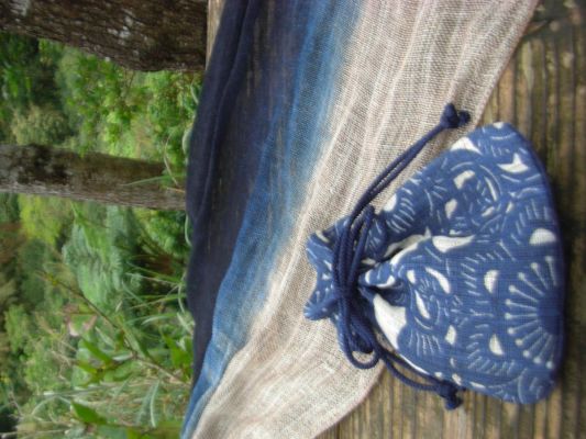 藍染茶房　藍風