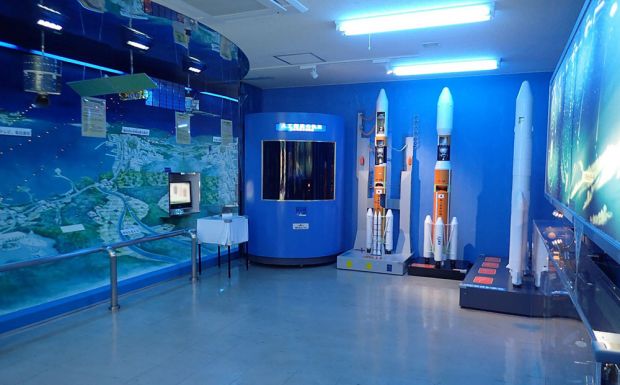 沖縄宇宙通信所　第１展示室