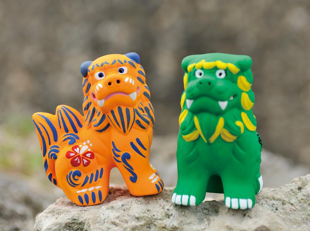 体験王国むら咲むら「シーサー色付け体験」