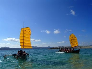 フーカキサバニ「サバニ体験乗船」