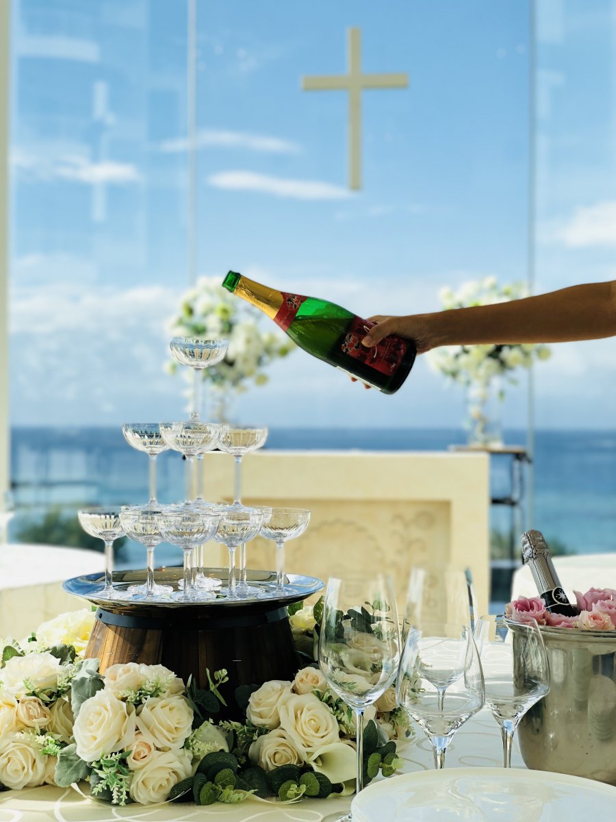 かりゆしホテルズ　ロケーションパーティー（チャペルスタイル）