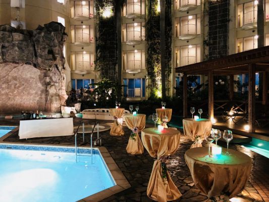 かりゆしホテルズ　ロケーションパーティー（ラグーンパティオスタイル）