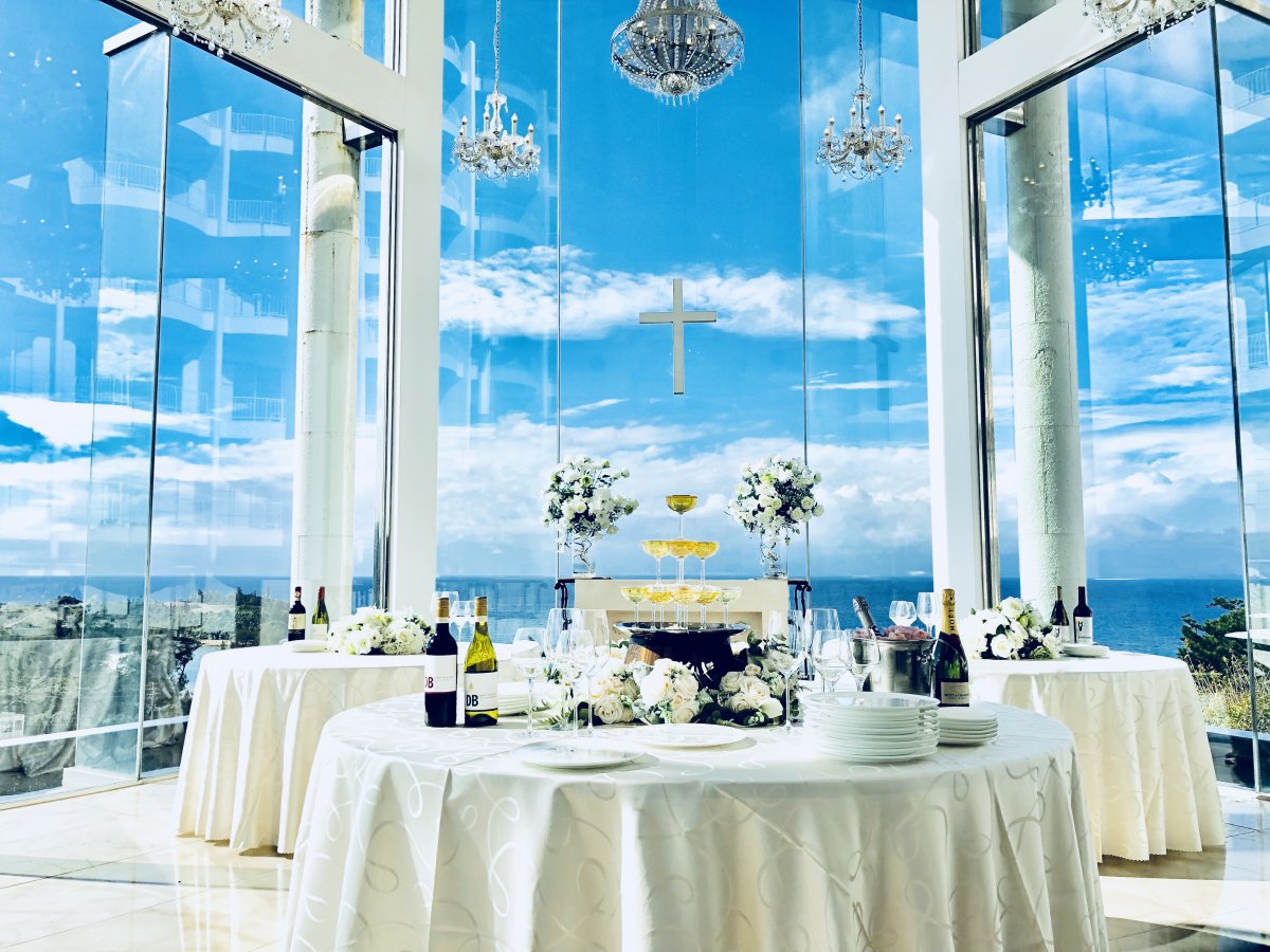 かりゆしホテルズ　ロケーションパーティー（チャペルスタイル）