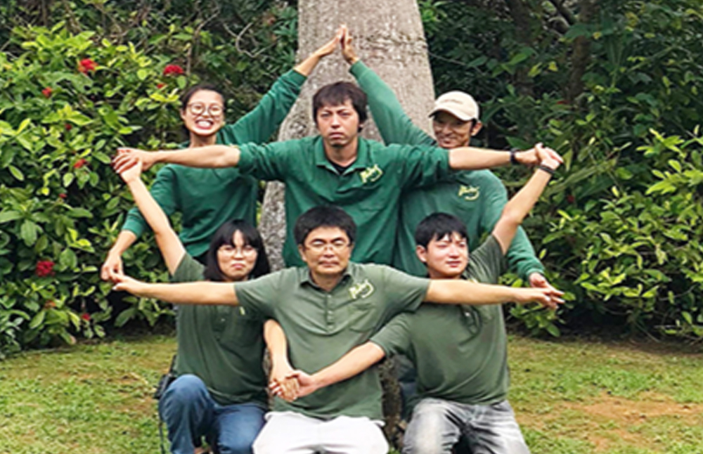 ビオスの丘・チームビルディング「庭御廻」(なーうまーい)