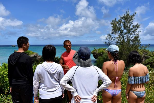 エコツアーの風景