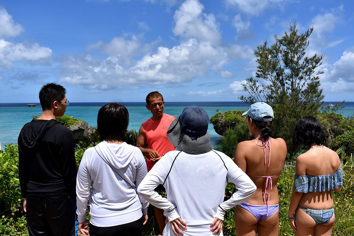 エコツアーの風景