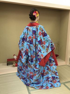 ちゅら桜「琉装・浴衣・着物の着付け体験」