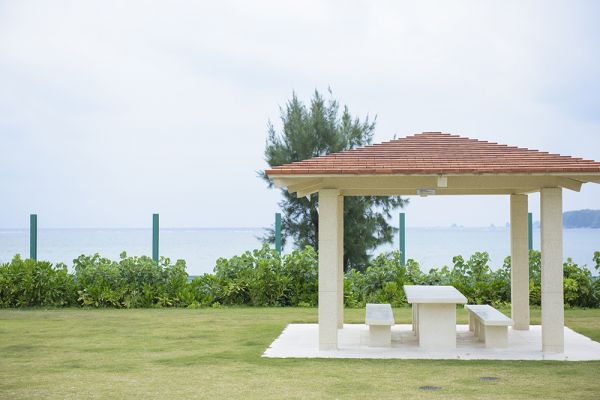 シーサイドエリア東屋