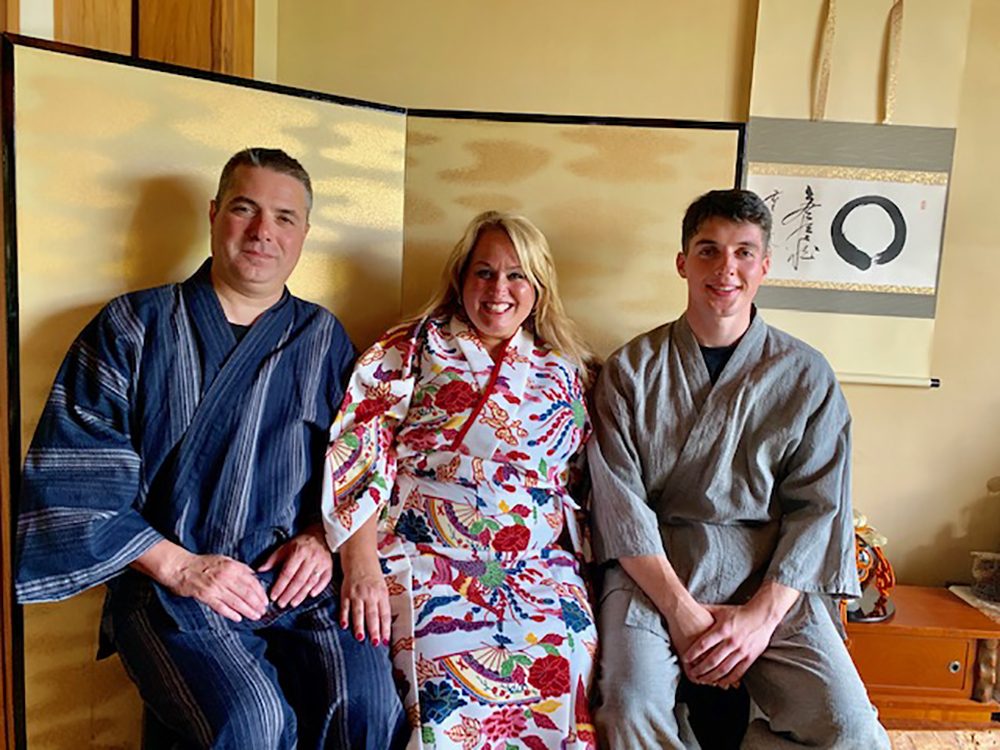 欧米のお客様 記念撮影