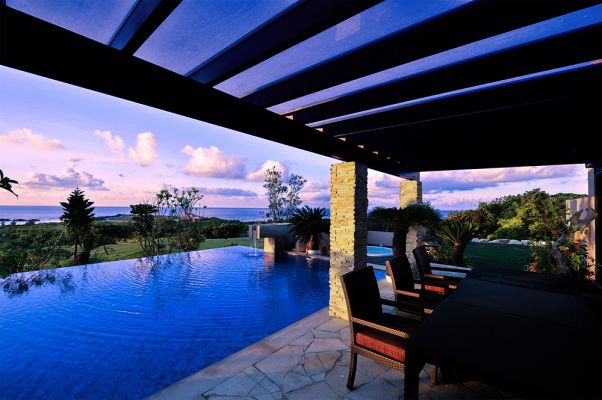 プレミアハウステラスからの眺め