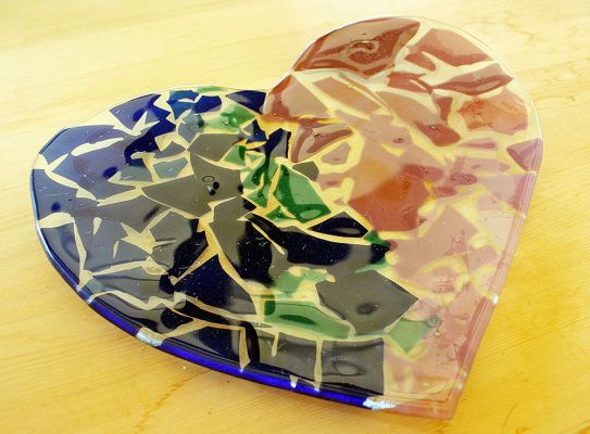 沖縄ガラス星砂体験