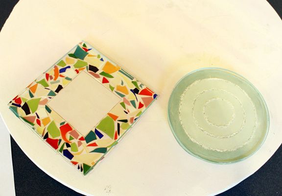 沖縄ガラス星砂体験