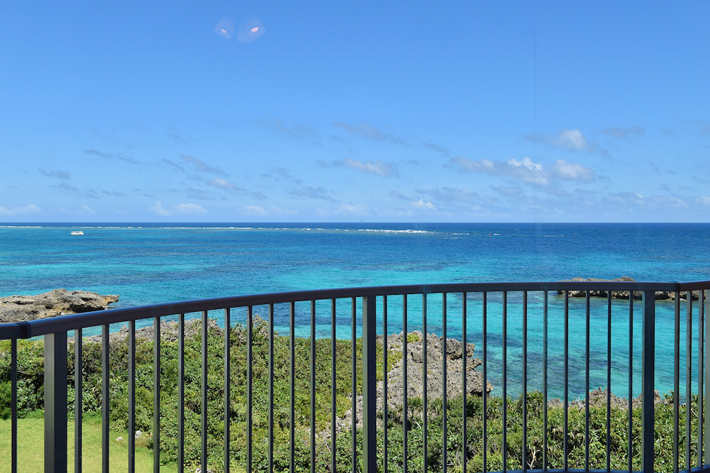 バルコニーからの眺め