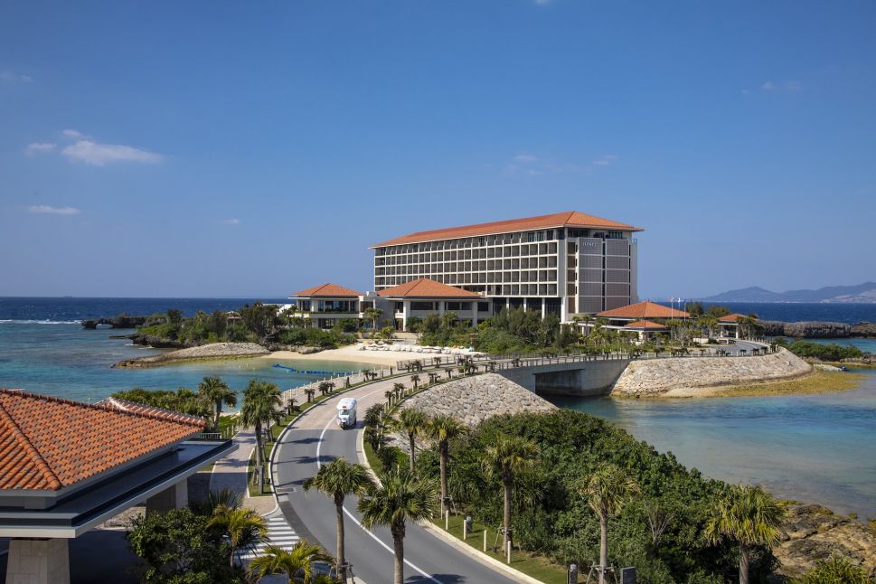 ハイアット リージェンシー 瀬良垣アイランド 沖縄　全景