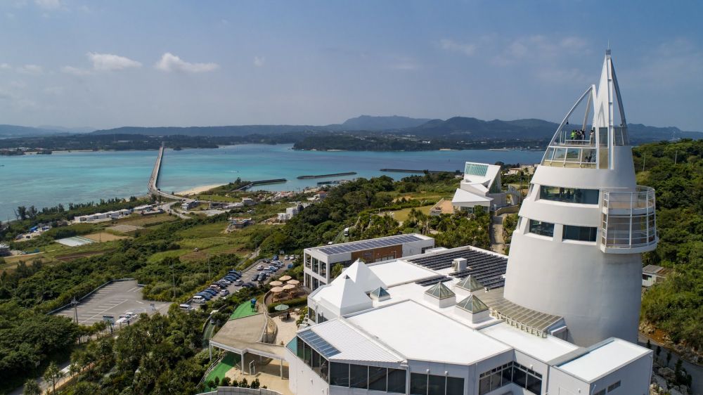 古宇利オーシャンタワー　全景