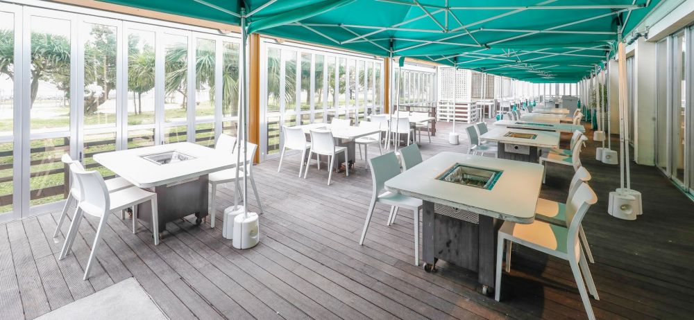 ザ・ビーチタワー沖縄　バーベキューコート