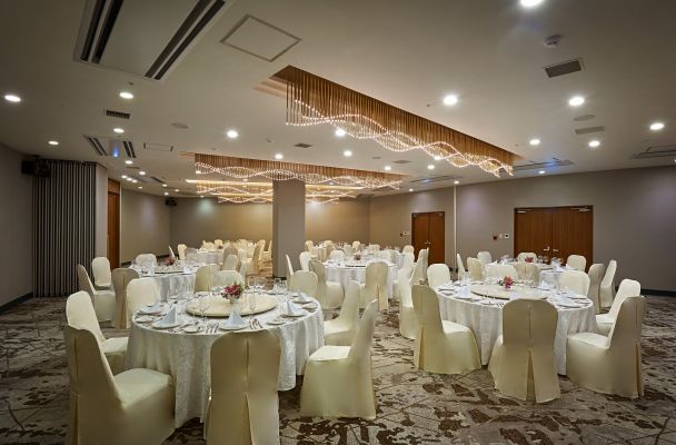 Banquet hall for paty style.