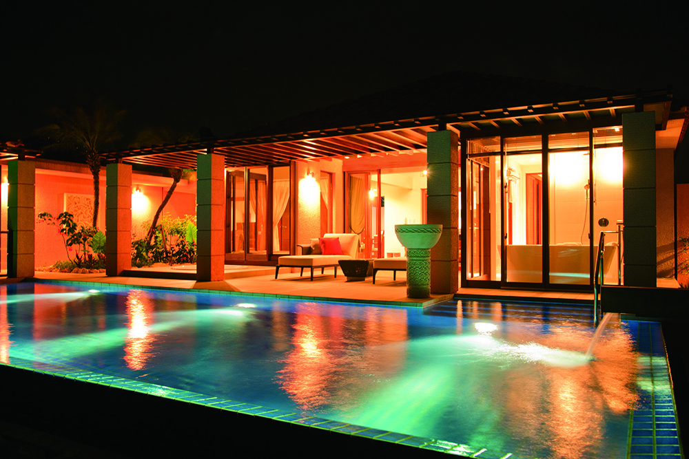 BAYFRONT(双床房)的夜景