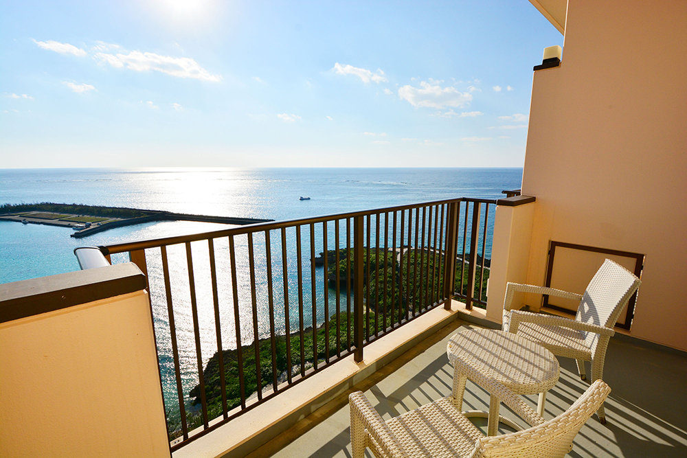 从Tower栋眺望的宫古蓝景色