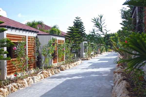 冲浪浴缸别墅房外观